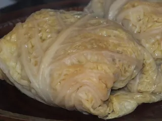 Gołąbki z kapusty włoskiej z pieczarkami - 33