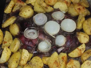 Ziemniaki i wątróbka z piekarnika - 6
