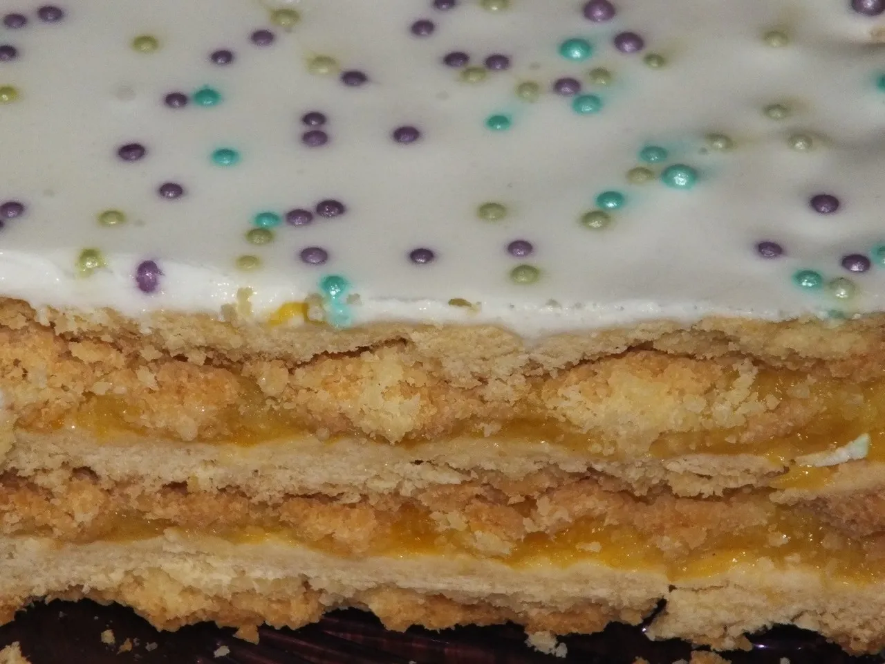 Dyniowy torcik w kruchym cieście