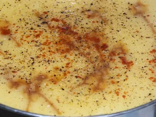 Zupa krem z dyni z pieczarkami - 11