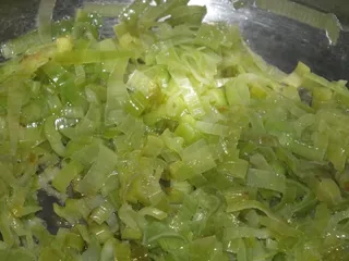 Zupa krem z dyni z pieczarkami - 5