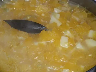 Zupa krem z dyni z pieczarkami - 9
