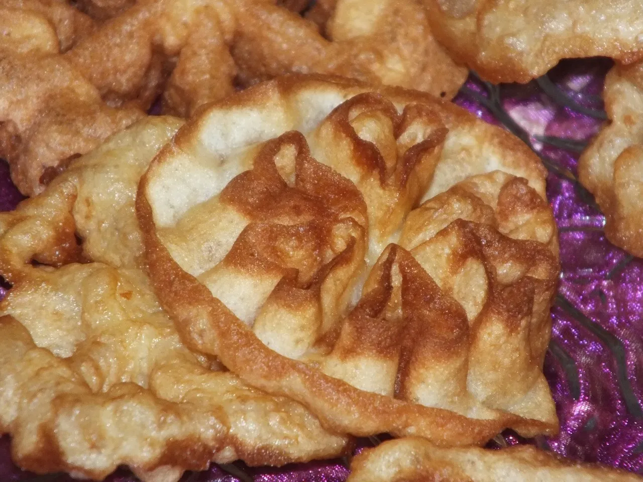 Błyskawiczne chruściki z foremki