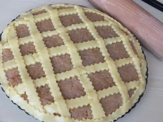 Ciasto jabłkowo-dyniowe w krucho-maślanym cieście - 11