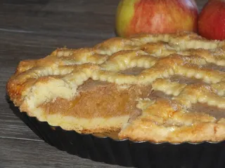 Ciasto jabłkowo-dyniowe w krucho-maślanym cieście - 21