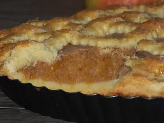 Ciasto jabłkowo-dyniowe w krucho-maślanym cieście - 22