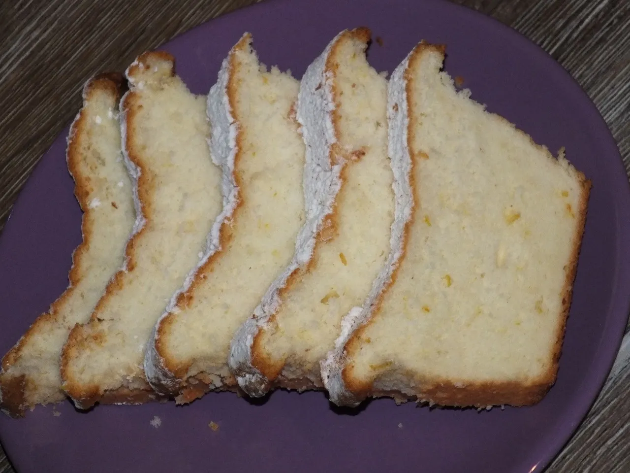 Szybka babka cytrynowa z białek