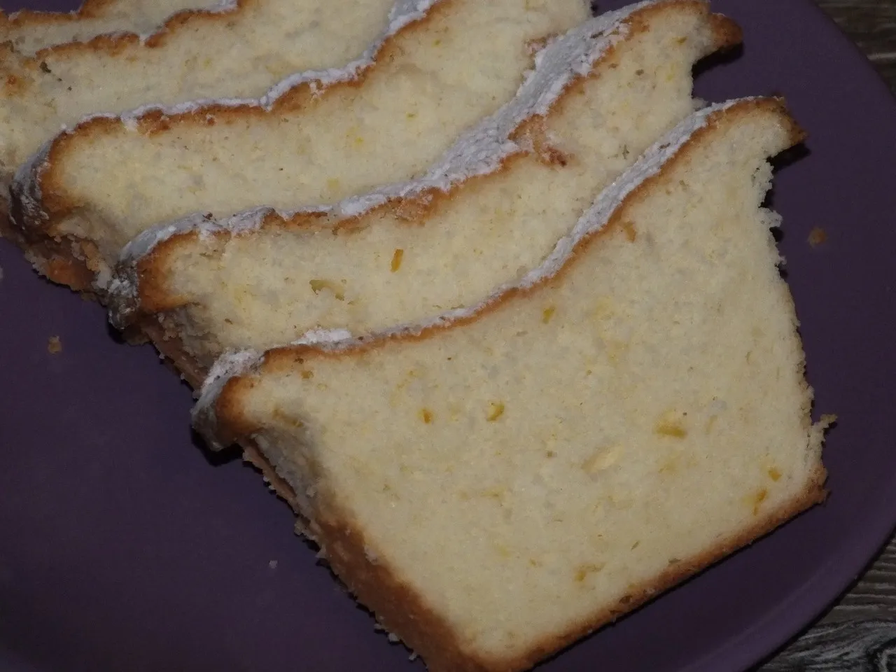 Szybka babka cytrynowa z białek