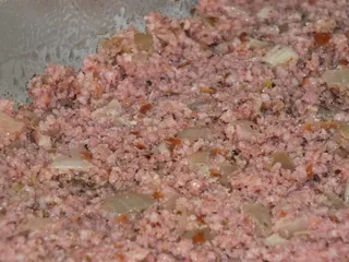Zapiekanka ziemniaczano-dyniowa z mieloną kiełbasą - 20