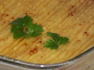 Zapiekanka ziemniaczano-dyniowa z mieloną kiełbasą - 26