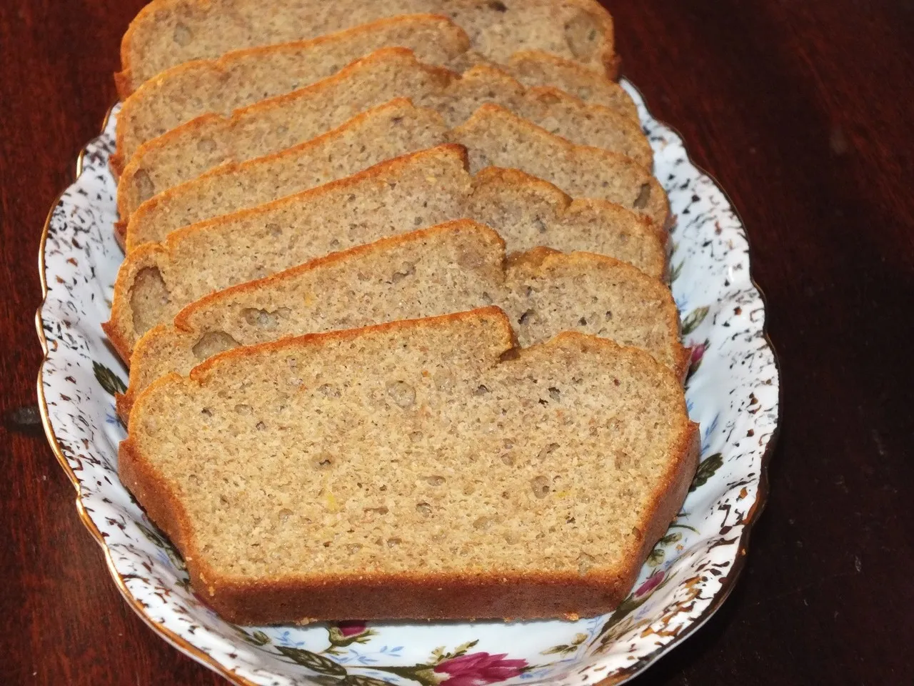 Brzoskwiniowa babka bez dodatku cukru