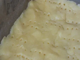 Sernik z brzoskwiniami i masą kokosową - 4
