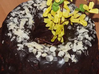 Wielkanocna babka drożdżowa z rodzynkami - 19