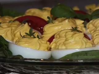 Jajka faszerowane serem Feta - 21