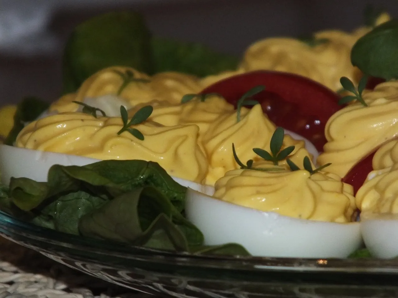 Jajka faszerowane serem Feta