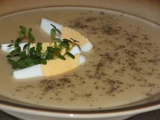 Zupa chrzanowa z jajkiem - 1