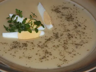 Zupa chrzanowa z jajkiem - 10