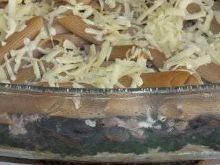Zapiekanka ze szpinakiem, pieczarkami i tuńczykiem - 23
