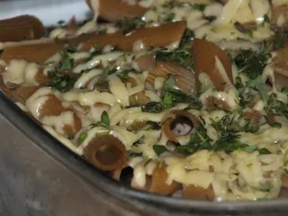 Zapiekanka ze szpinakiem, pieczarkami i tuńczykiem - 27