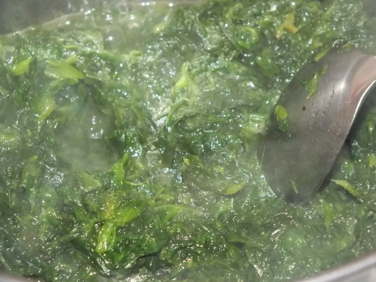Zapiekanka ze szpinakiem, pieczarkami i tuńczykiem