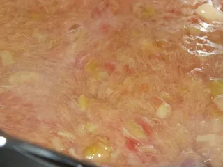 Kruche ciasto z rabarbarem, kisielem i galaretką - 14