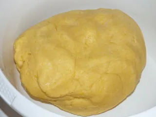 Kruche ciasto z budyniowo-rabarbarową masą - 12