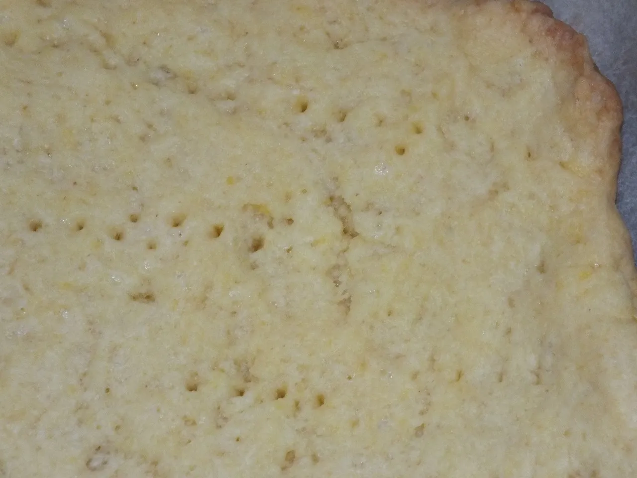 Kruche ciasto z budyniowo-rabarbarową masą
