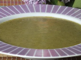 Brokułowa zupa krem na rosole - 16