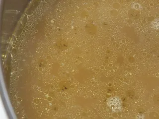 Brokułowa zupa krem na rosole - 4