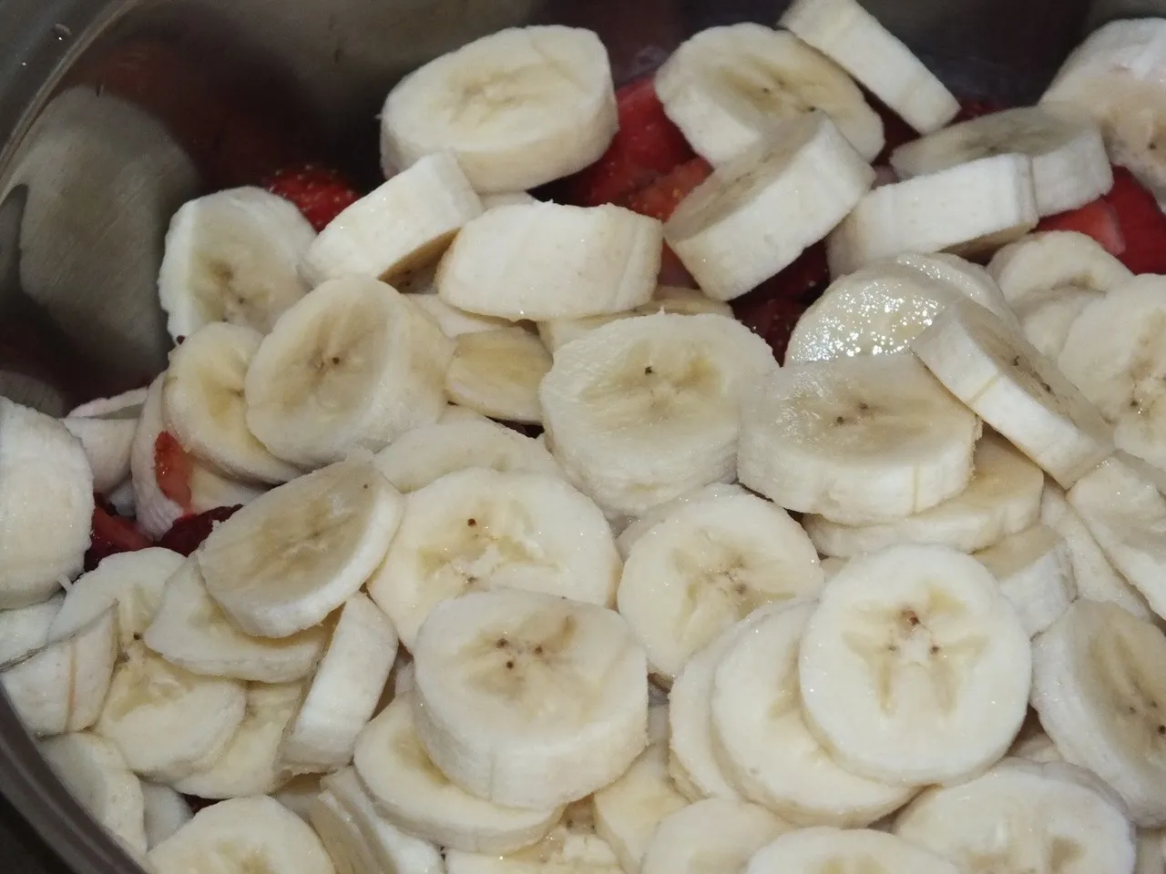 Dżem z truskawek i bananów