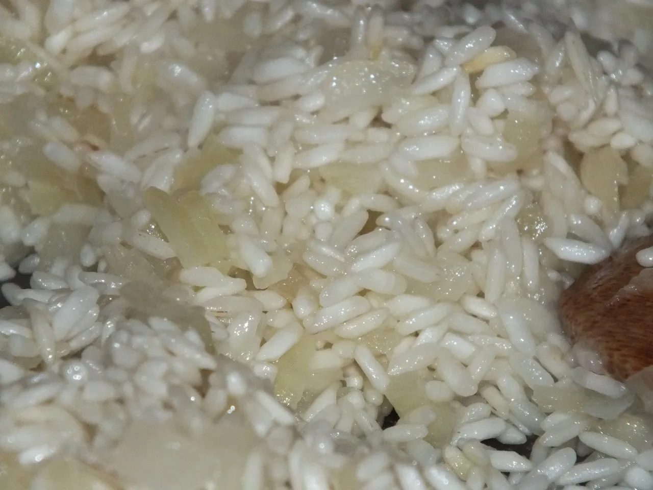 Risotto z zielonymi szparagami i czosnkiem