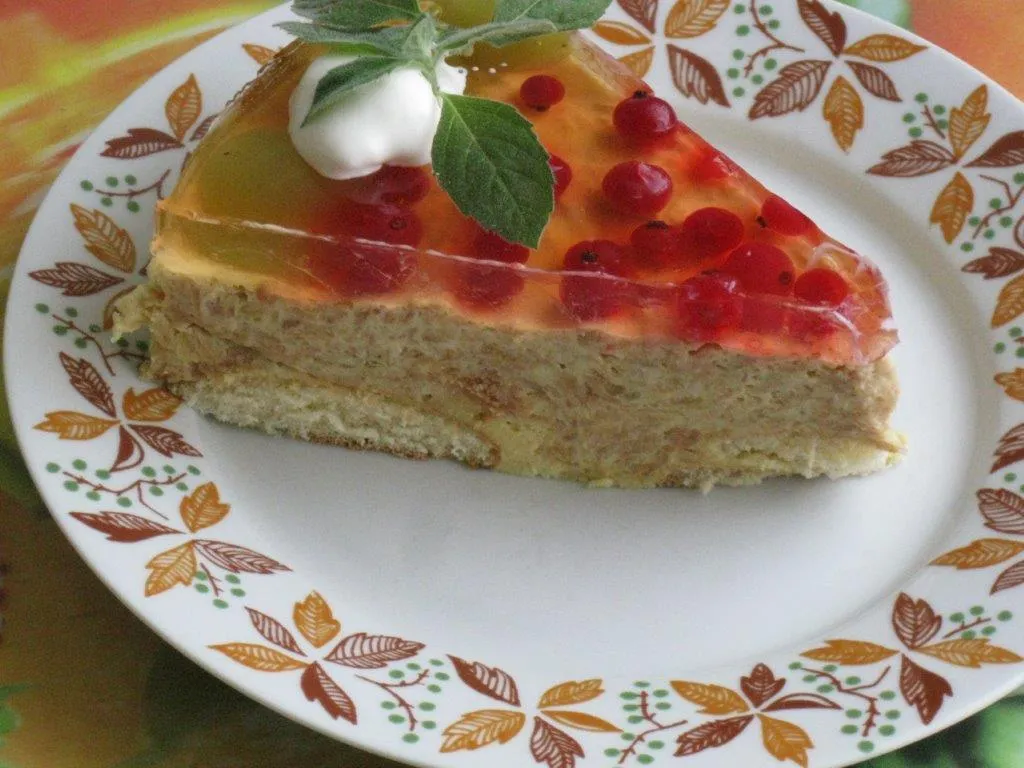 Torcik jabłkowy na zimno