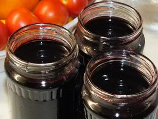 Sok z owoców czarnego bzu z cynamonową nutką - 13