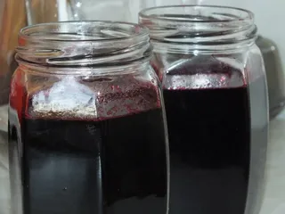 Sok z czarnego bzu z lawendą - 13