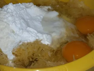 Placki z dyni i cukinii - 13