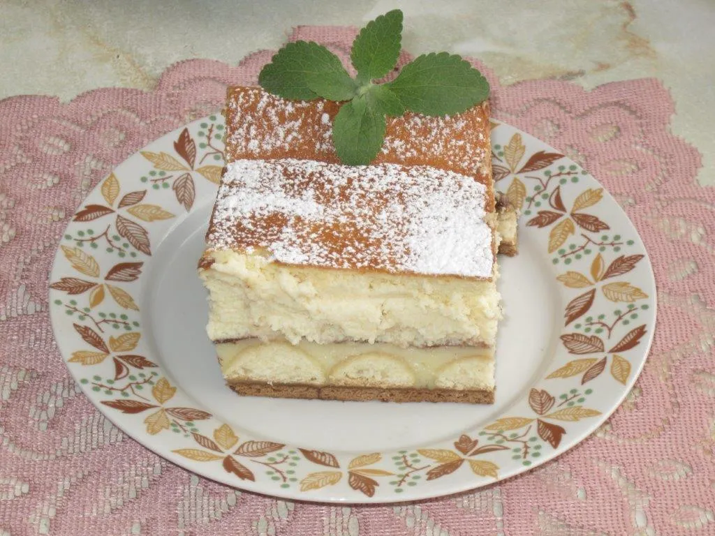 Sernik na budyniu