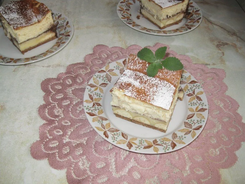 Sernik na budyniu