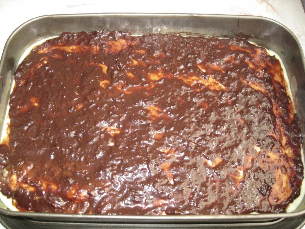 Sernik na budyniu