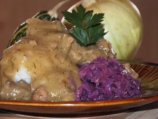 Gulasz wieprzowy z dynią - 1