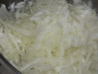 Zapiekanka makaronowa z patisonem, szynką i pieczarkami - 16