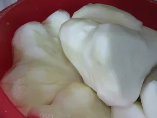 Zapiekanka makaronowa z patisonem, szynką i pieczarkami - 6