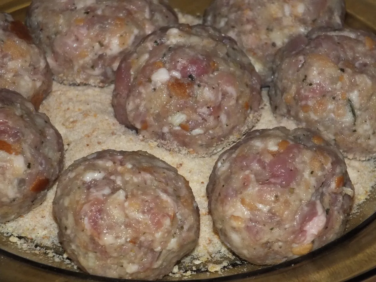 Kotlety mielone z żółtym serem