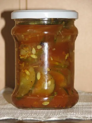 Sałatka ogórkowa z curry - 10