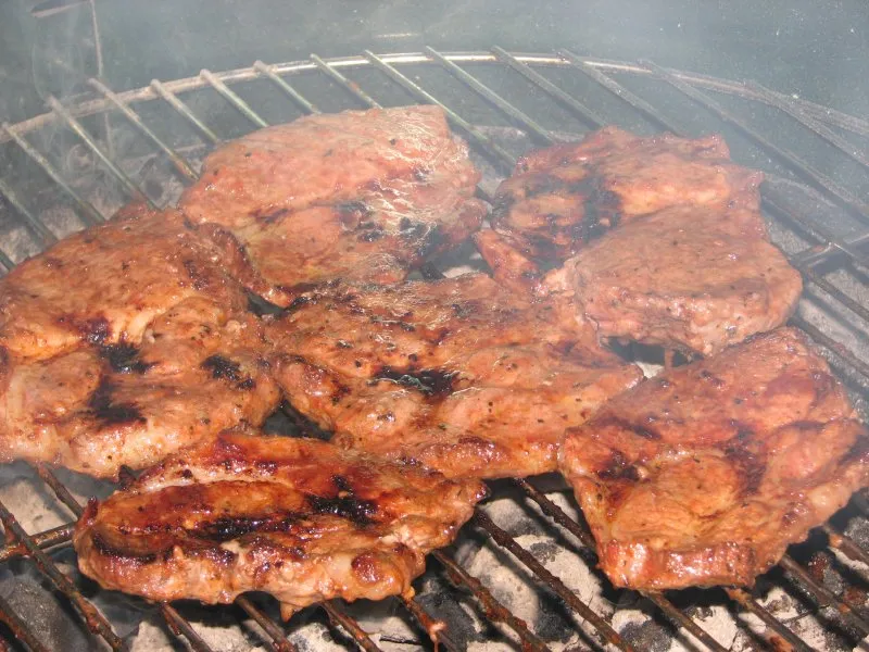 Grillowany karczek