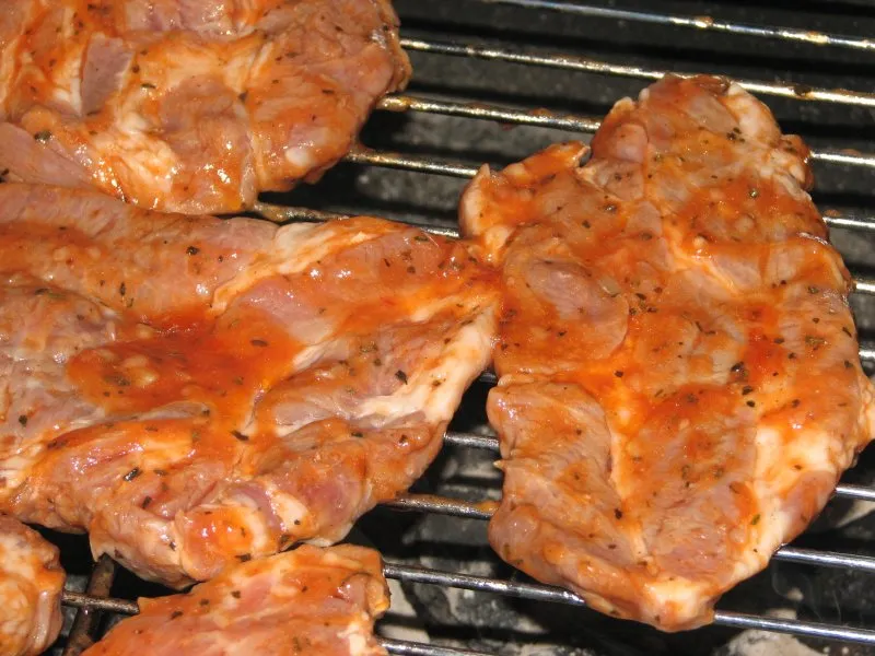 Grillowany karczek