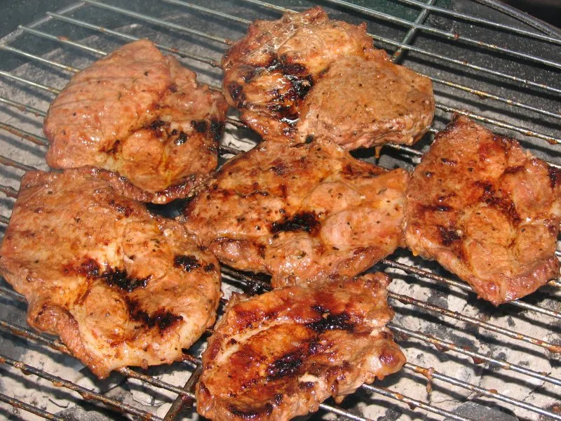Grillowany karczek