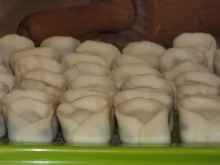 Uszka z grzybami i porem - 1