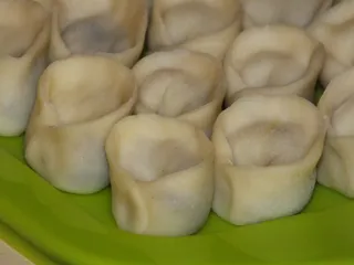 Uszka z grzybami i porem - 2
