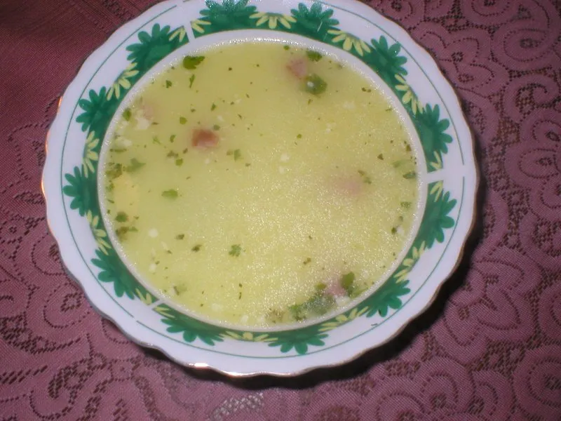 Zupa z fasolką szparagową