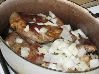 Żeberka wieprzowe w sosie własnym - 3